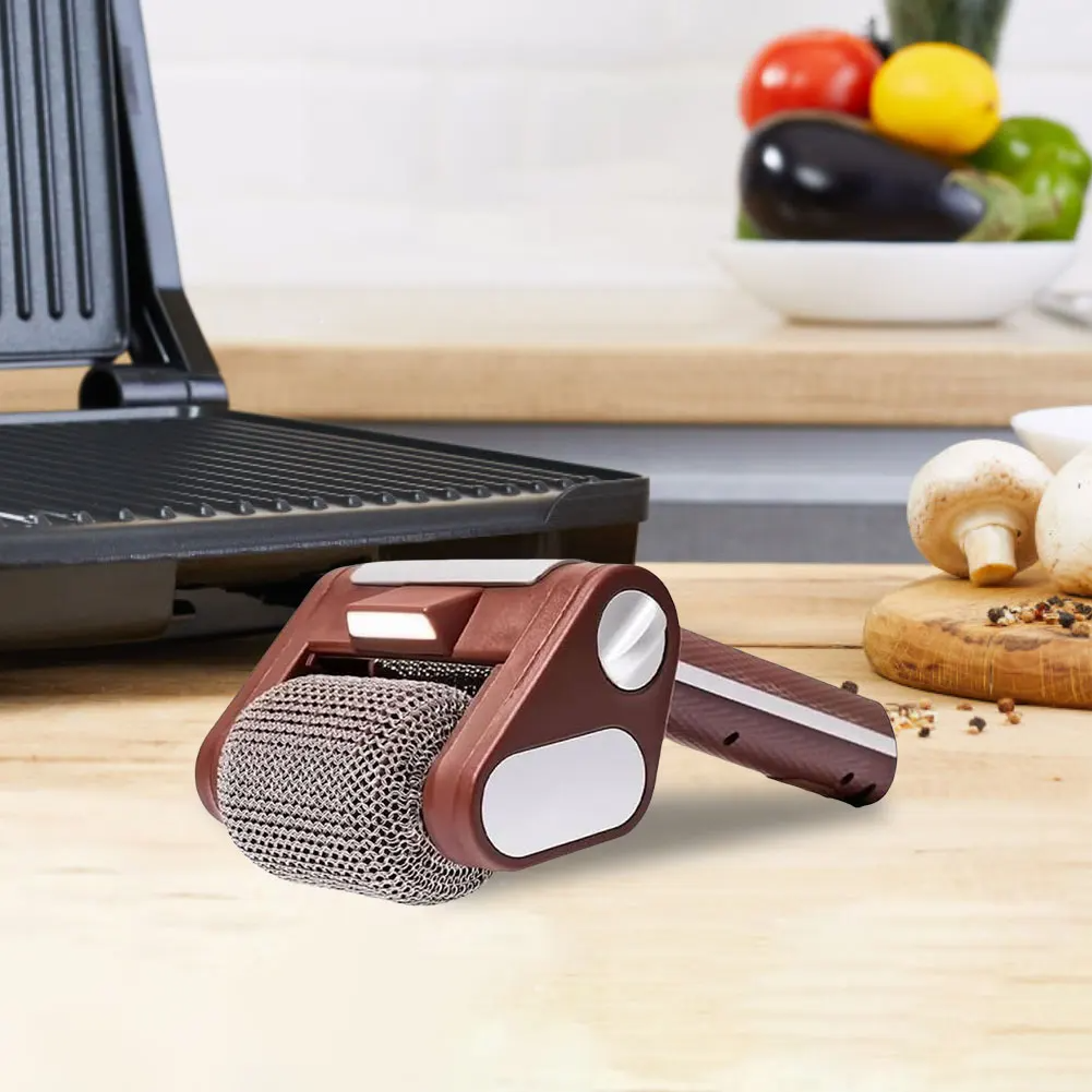 Cleaner Pro° GrillCleaner: Rechargeable Electric Brushless Grill Cleaner Roller