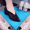Happy™ GlimmerShoes: Mesh Heels Shoes With Crystal Accents