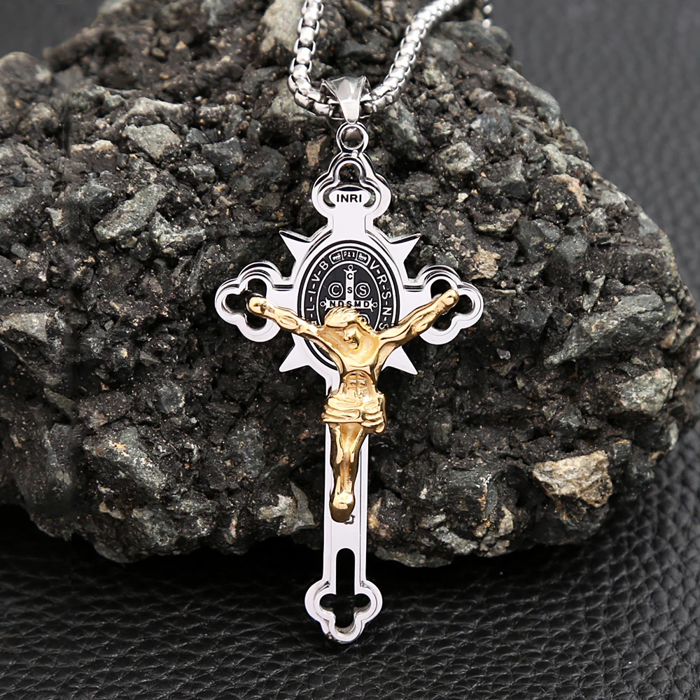 Jewelance™ CrossProtection 1+1 FREE: Spiritual Protection Cross Pendant Necklace With Gift Box