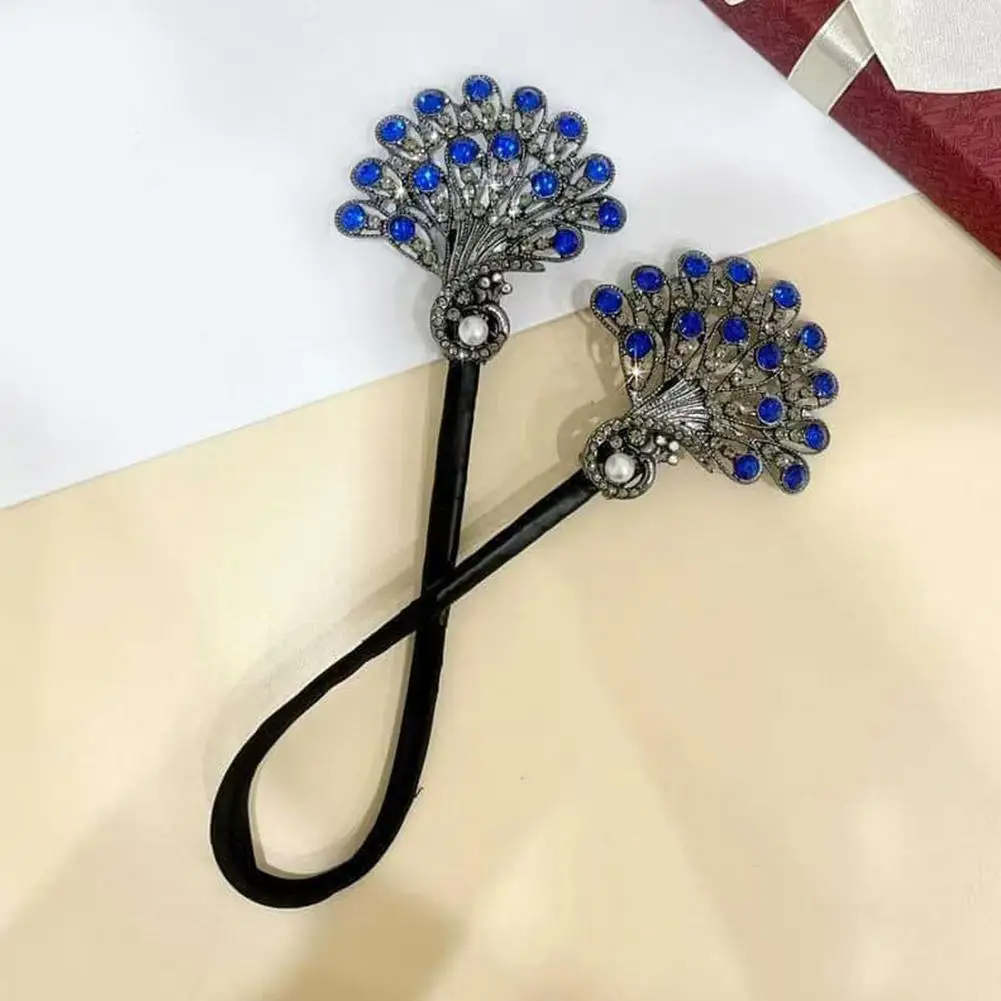 Rose® HairTie 1+1 FREE: Stylish Hair Tie Elegant Vintage Crystal Ponytail Twist Holder
