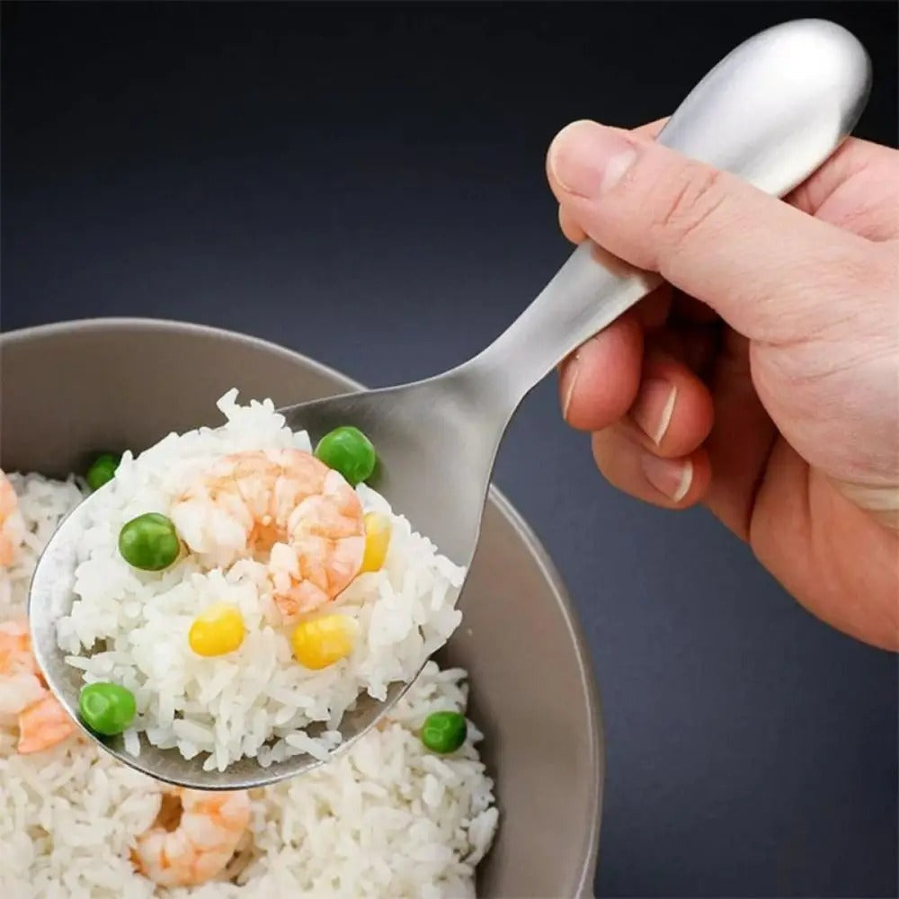 Globetrek° RiceSpoon - Non Stick Stainless Steel Rice Serving Spoon