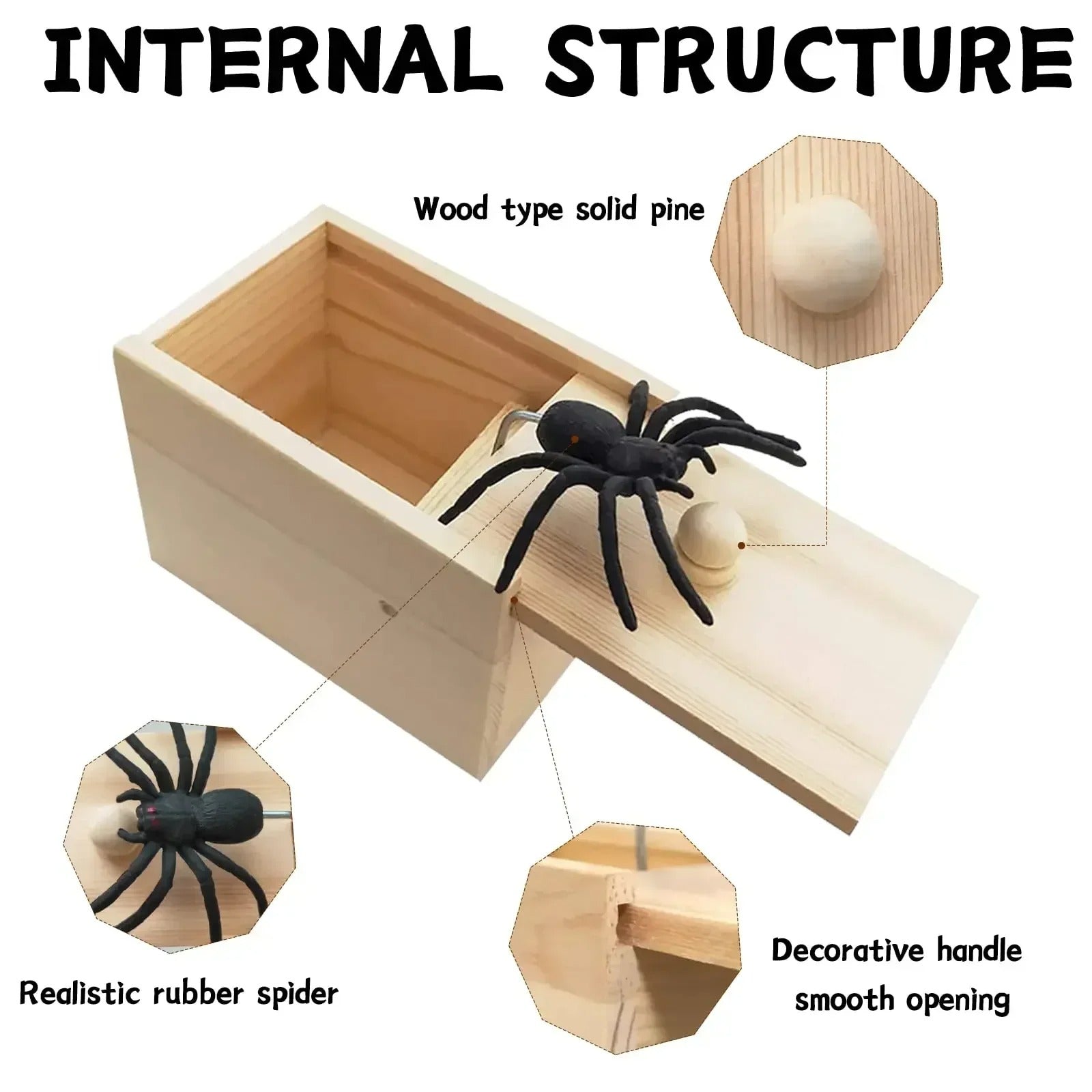 SpiderBox - Spider Scare Prank Box