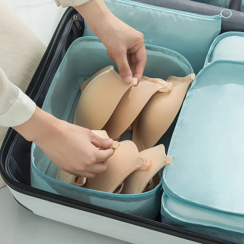 Icone™ TravelOrganizer 1+1 FREE: Waterproof Travel Bag Organizer Set