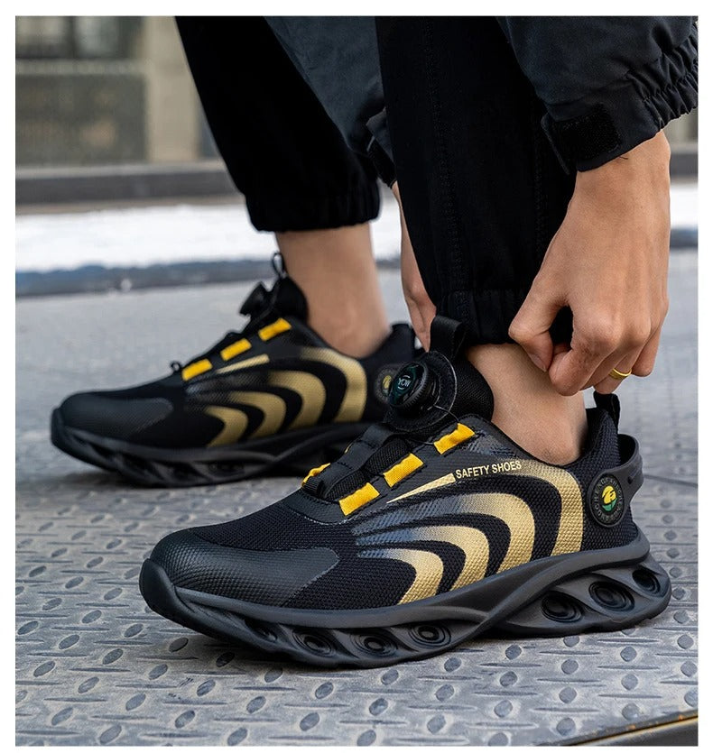 Happy™ SafetyFeet: Comfortable Shoes With Reflective Design And Rotating Buckle