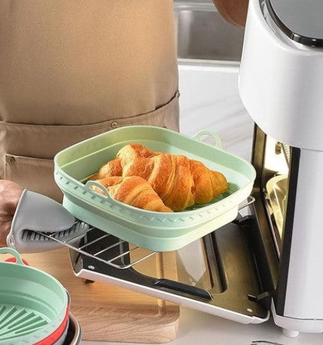 Globetrek° SiliconePan 1+1 FREE: Reusable Air Fryer Silicone Pan