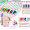 DoubleMarker - Colorful And Metalic Double Line Pen Markers
