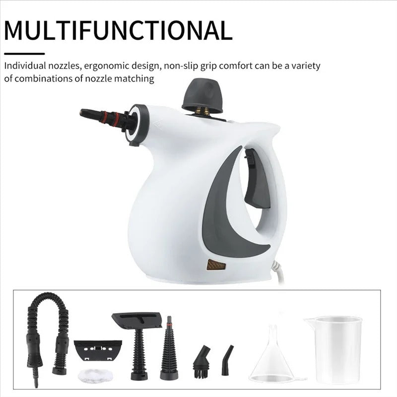 Cleaner Pro° PowerSteam: Multi Functional Powerful Home Steam Cleaner Set