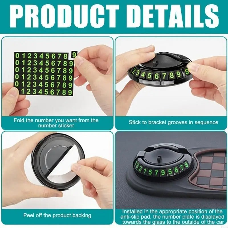 Holder360° DashboardMat 1+1 FREE: Universal Anti-Slip Dashboard Phone Holder Mat