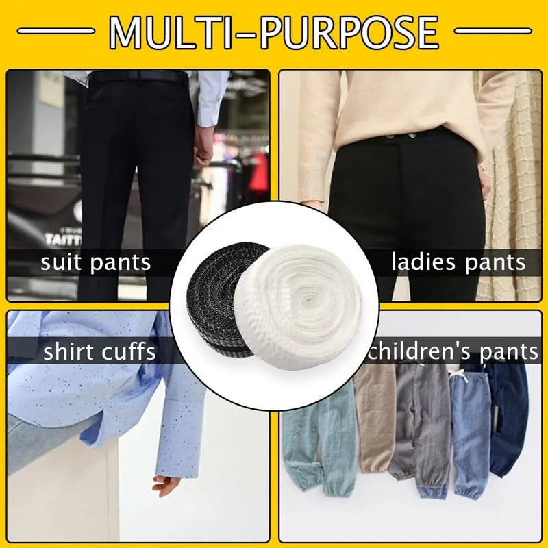 Icone™ ShorteningTape: 5M Self-Adhesive Pants Shortening Tape