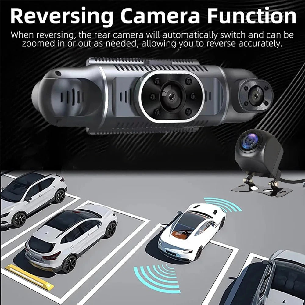 CarRecorder - High Definition 4 Camera Angles Wifi Car Recorder