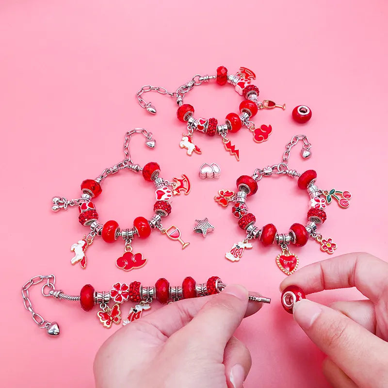 Jewelance™ BraceletKit - Do-It-Yourself Jewelry Charm Making Kit