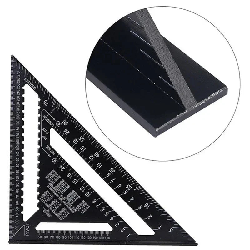 TriangleRuler - Aluminum Alloy Triangle Ruler For Woodworking