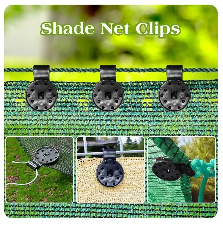 GlideHold® ShadeClips: Outdoor Tent And Fabric Shade Durable Clips