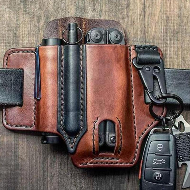 Icone™ BeltCover - Cowhide Leather Tactical Multifunctional Belt Cover