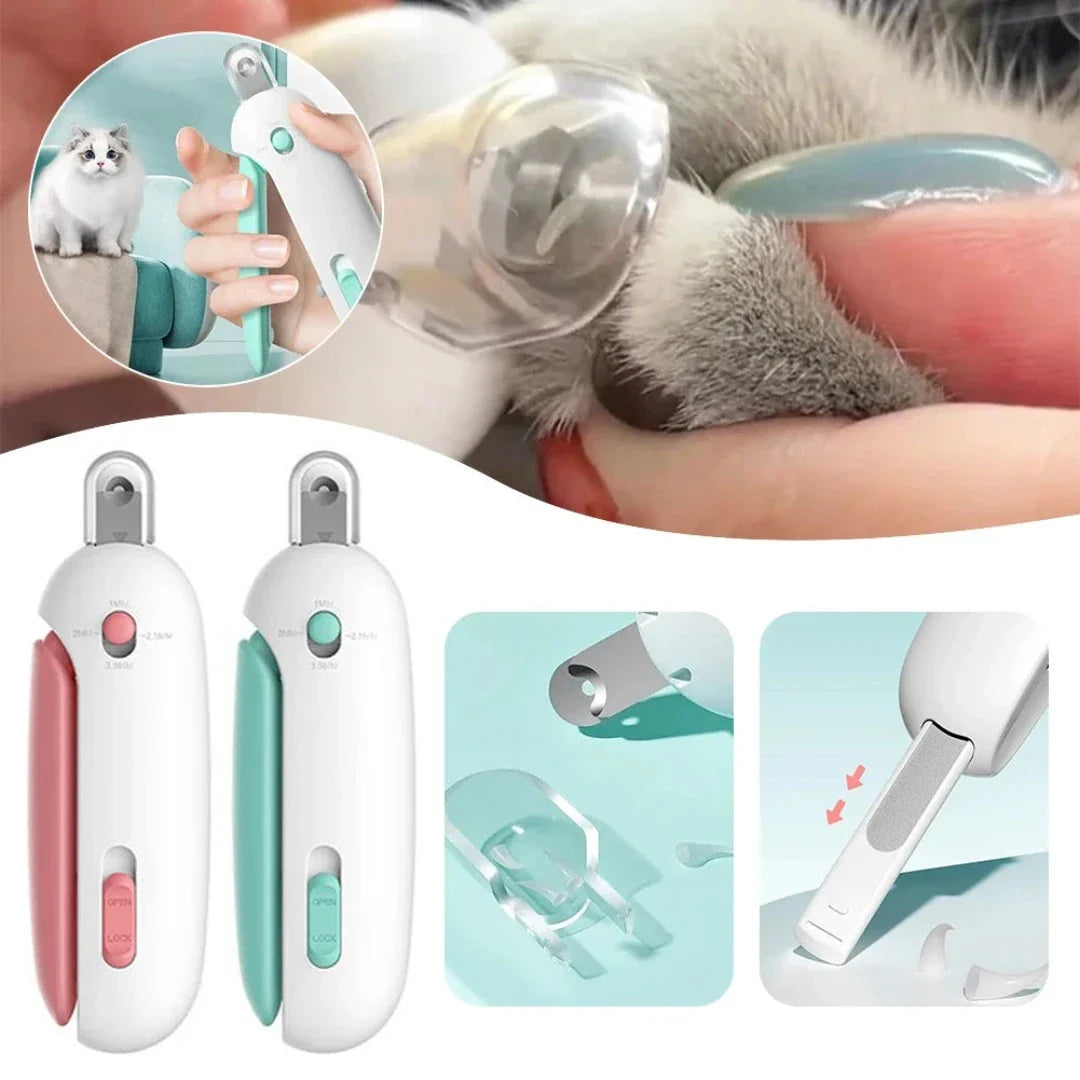 DogCatFri™ PushClippers: Adjustable Round Pet Push Clippers