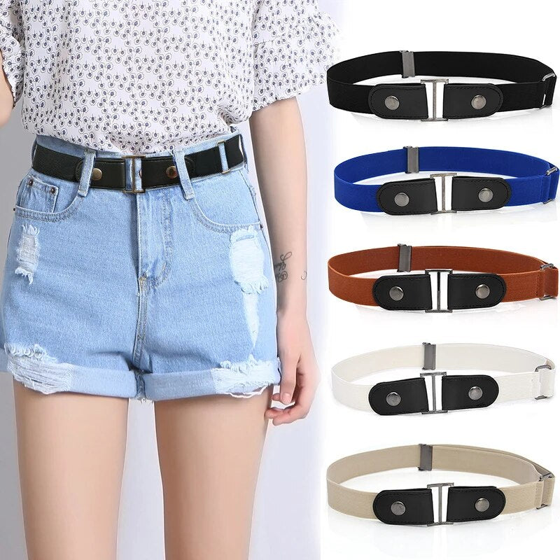 Icone™ ElasticBelt 1+1 FREE: Buckle Free Invisible Elastic Waist Belts