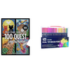 Kletshuts™ ColorQuest: 100 Quest Color By Numbers Coloring Book