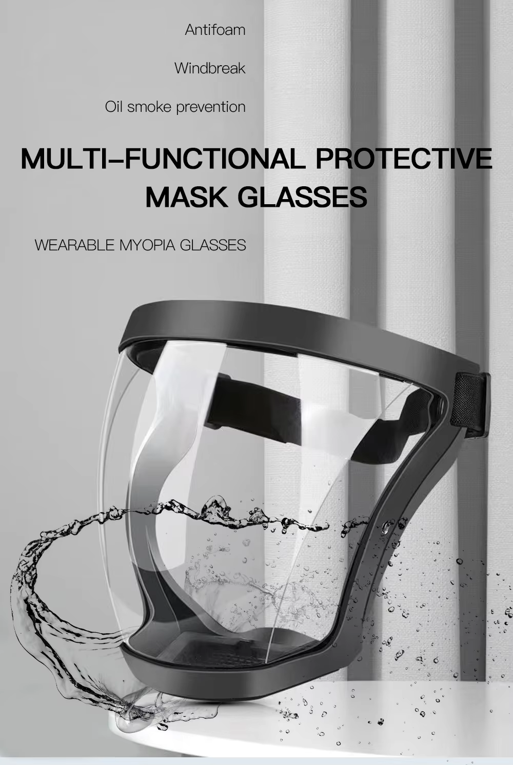 IndustrialMask - Outdoor And Indoor Full Face Protective Mask