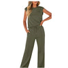 Icone™ StylishSet: Stylish Comfortable Sleeveless Top And Pants Set