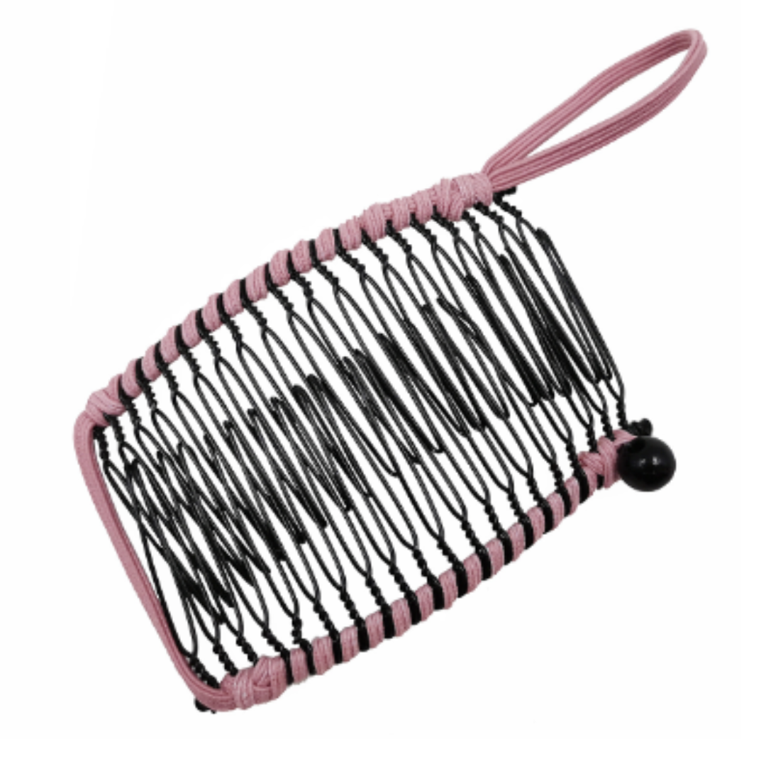 Rose® RetroClip 1+1 FREE - Classic Stretchy 20 Teeth Retro Hair Clip