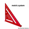 TriangleRuler - Aluminum Alloy Triangle Ruler For Woodworking