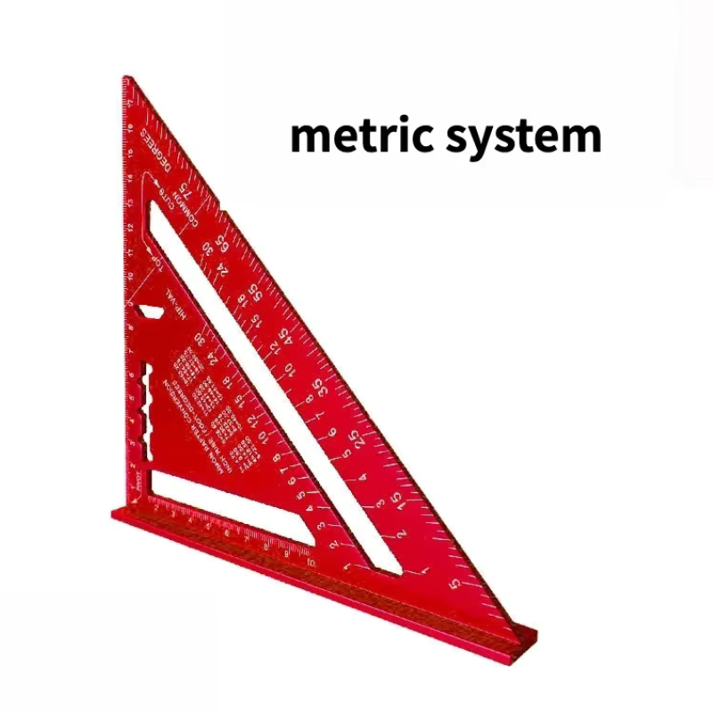 TriangleRuler - Aluminum Alloy Triangle Ruler For Woodworking
