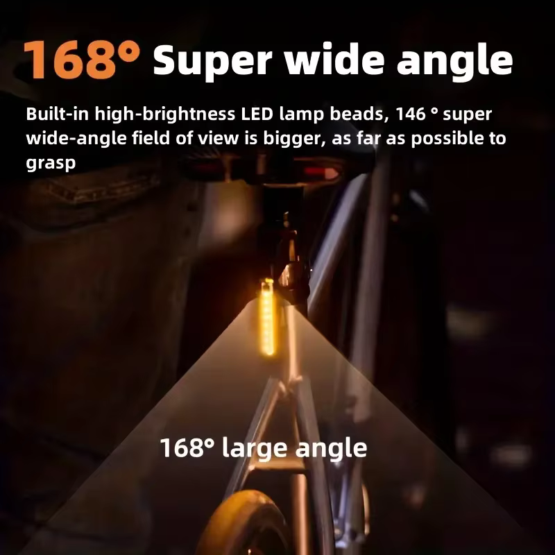 Ledsen™ GlowLight - Rechargable Bicycle Rear Light Tube