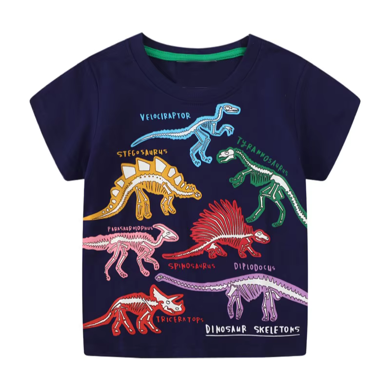 Icone™ DinoShirt: Children's Glow in the Dark Dinosaur T-Shirt