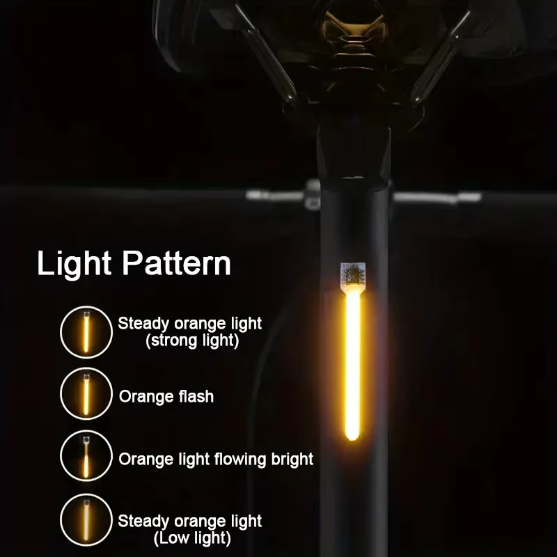 Ledsen™ GlowLight - Rechargable Bicycle Rear Light Tube