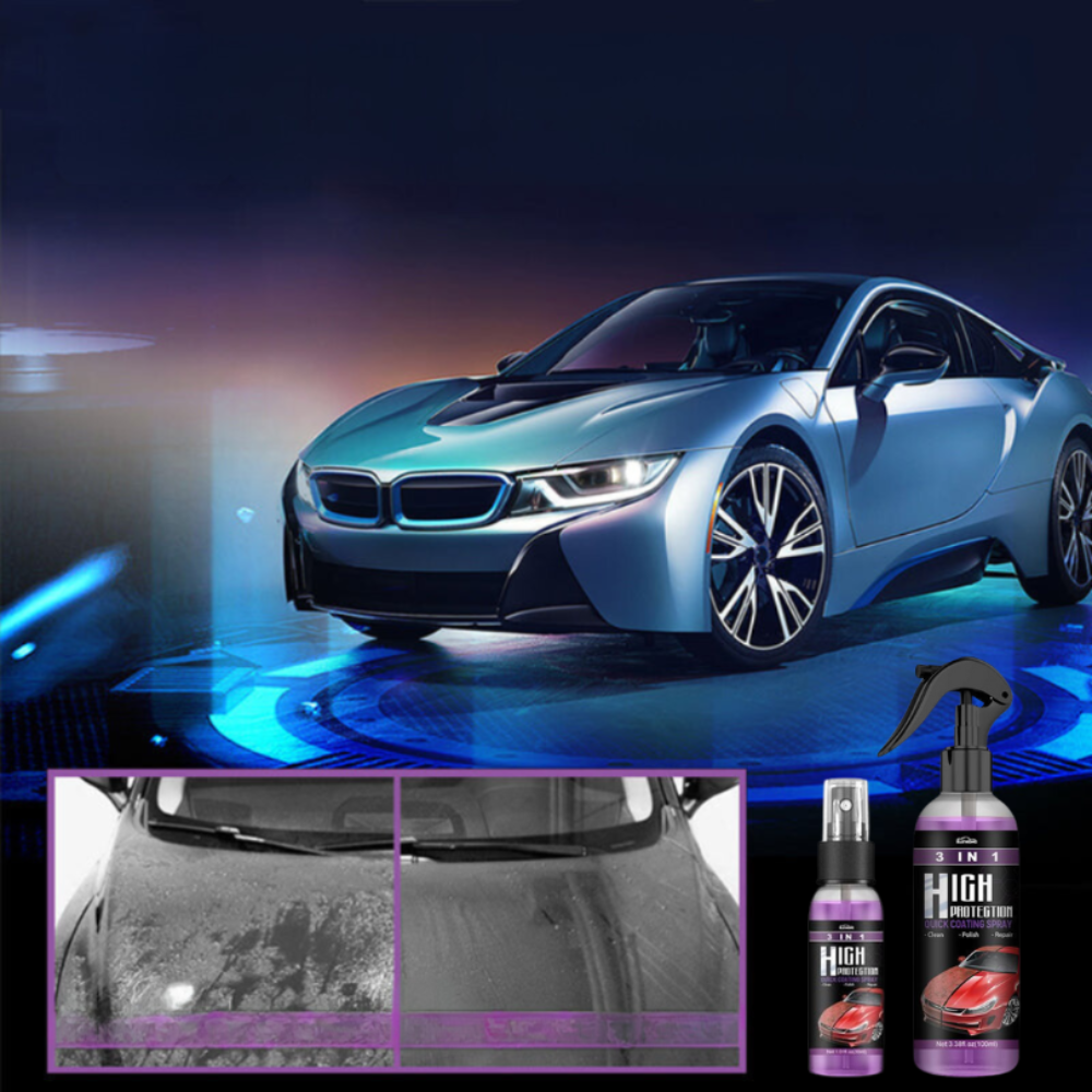 CarSpray: 3 In 1 Quick Car Coating Spray