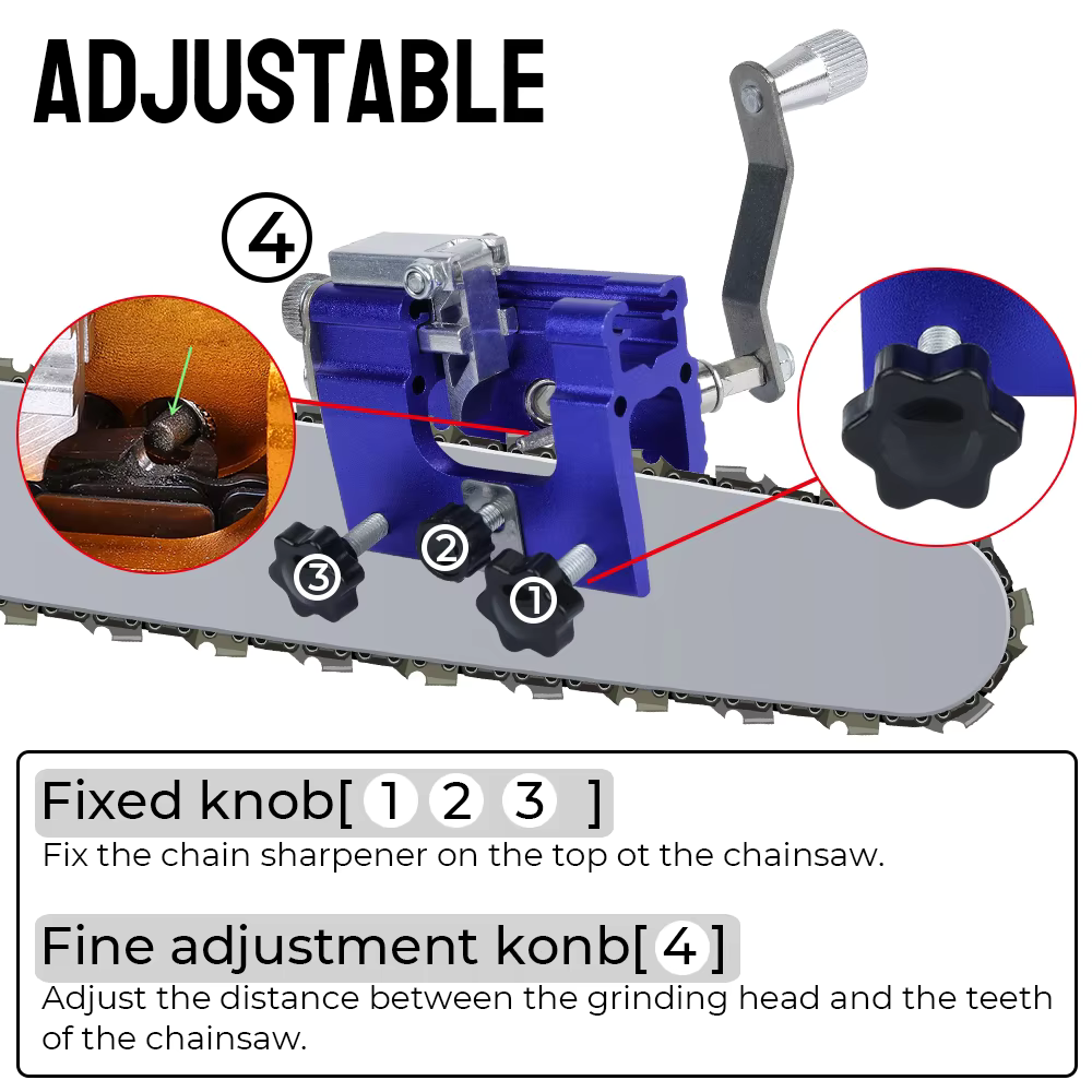 ChainsawGrinder - Chainsaw Grinder Sharpening Tool