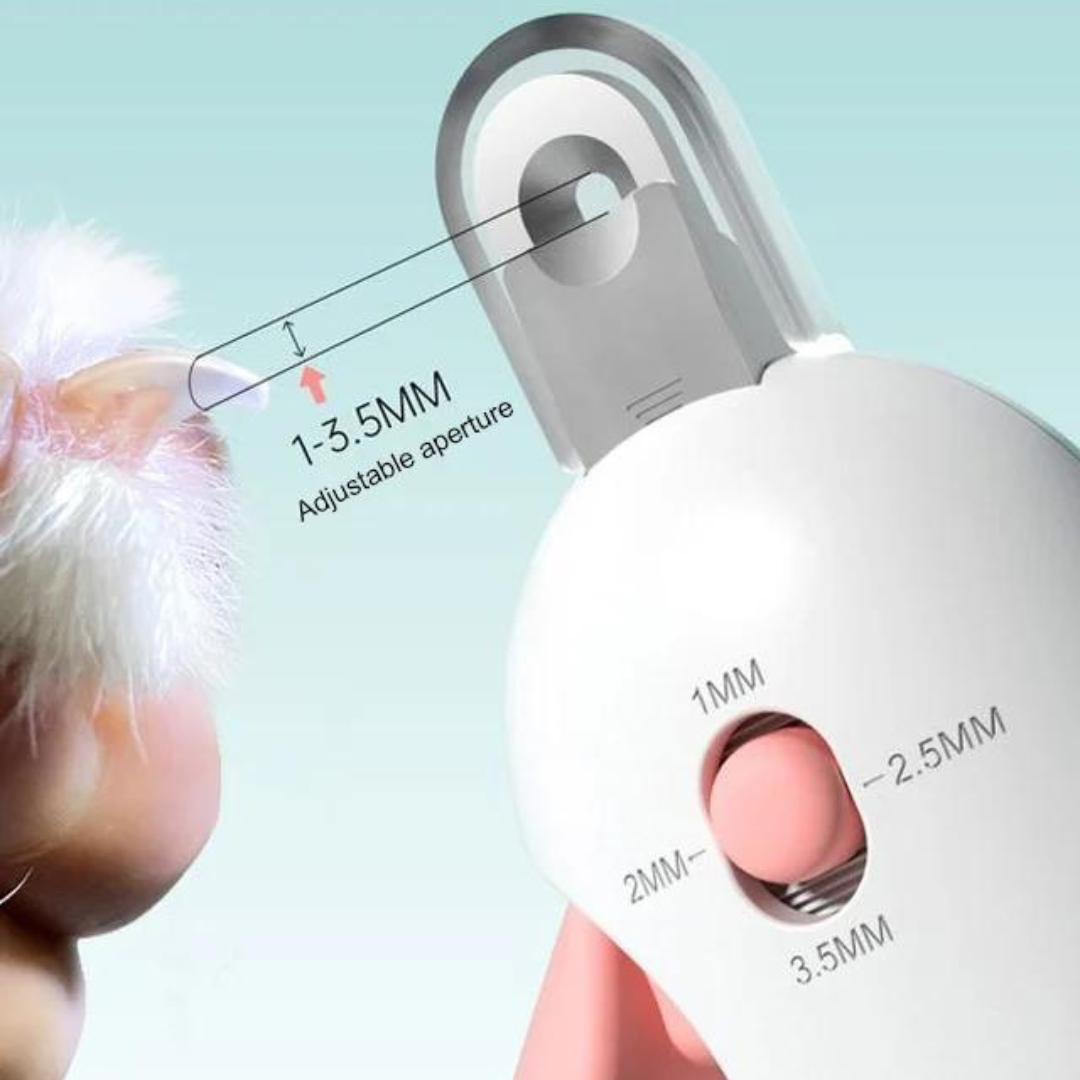 DogCatFri™ PushClippers: Adjustable Round Pet Push Clippers