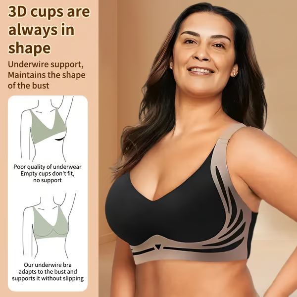 Icone™ SeamlessBra: Wireless Anti Sagging Seamless Bra