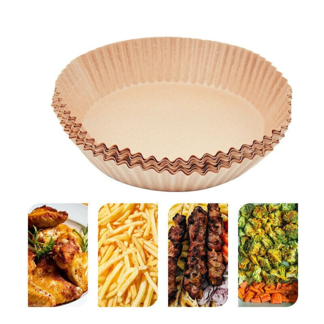 Globetrek° AirFryerLiner: Air Fryer Disposable Paper Liner