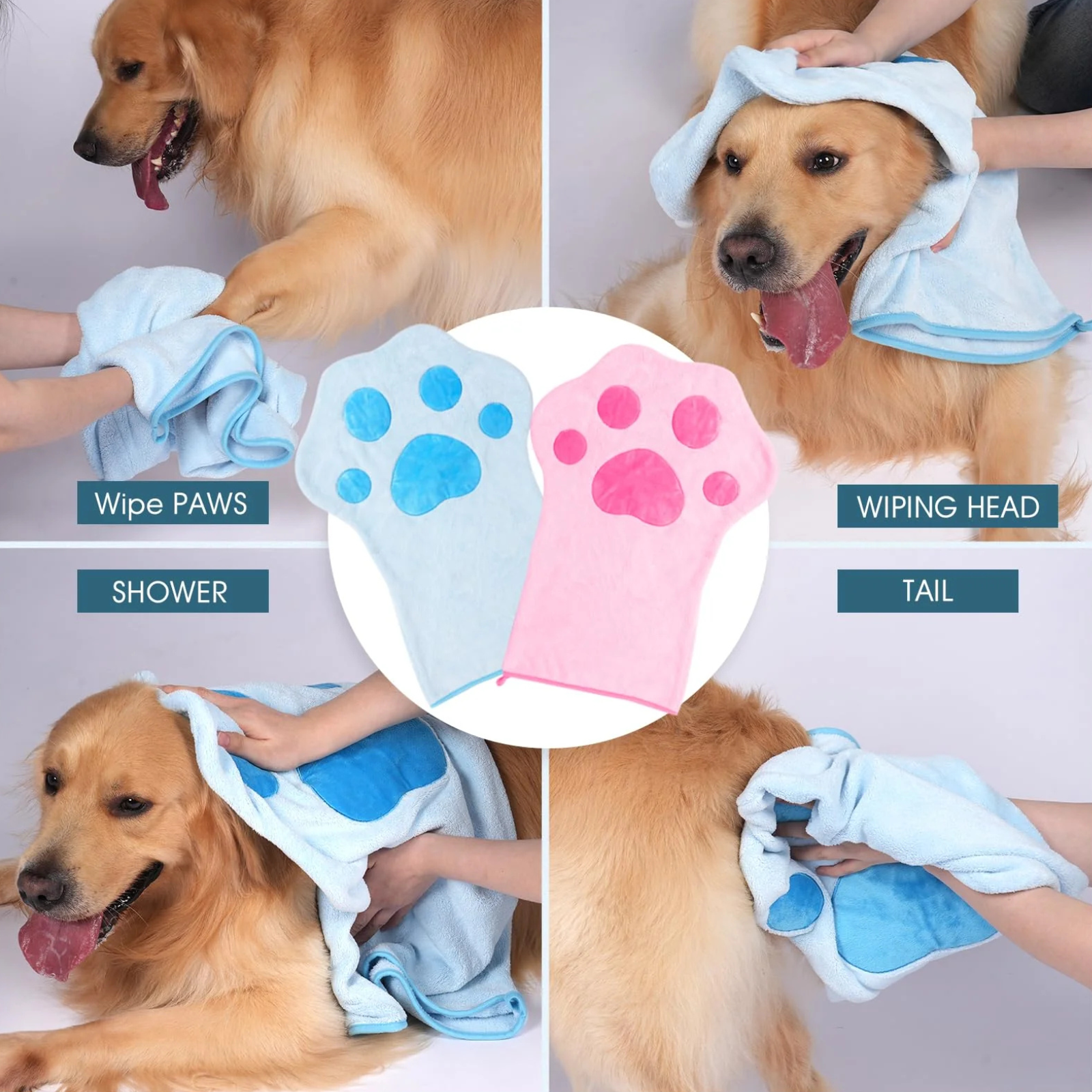 DogCatFri™ FreshPaws: Quick Dry Fresh Pet Paws Cleaning Care Set