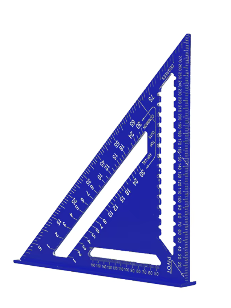 TriangleRuler - Aluminum Alloy Triangle Ruler For Woodworking