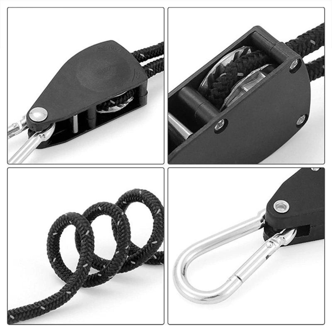 CampingRope - Adjustable Pulley Camping Rope