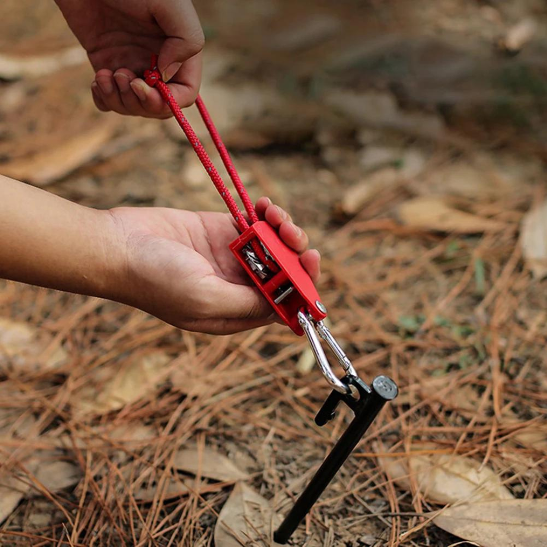 CampingRope - Adjustable Pulley Camping Rope