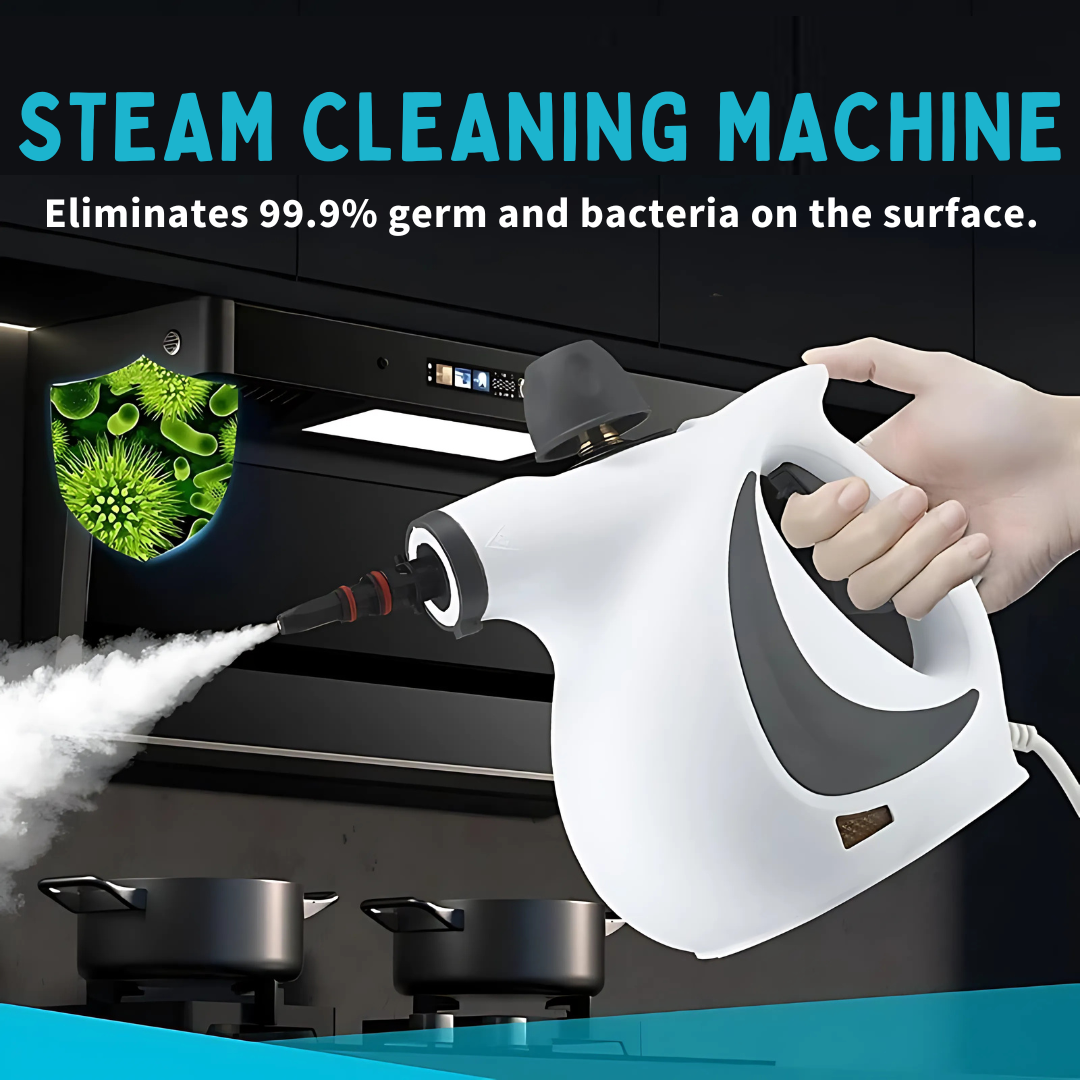 Cleaner Pro° PowerSteam: Multi Functional Powerful Home Steam Cleaner Set