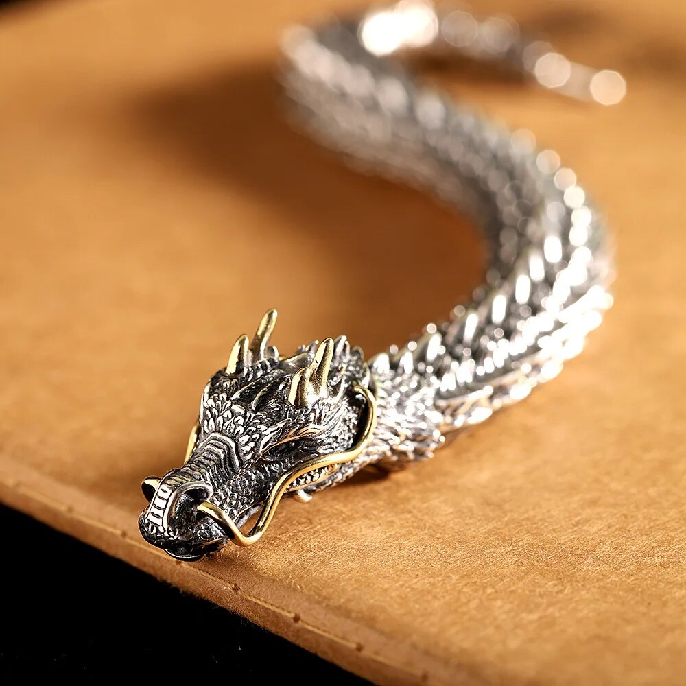 Jewelance™ SilverDragon - Sterling Silver Bracelet