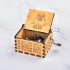MusicBox - Hand Crank Wooden Music Box