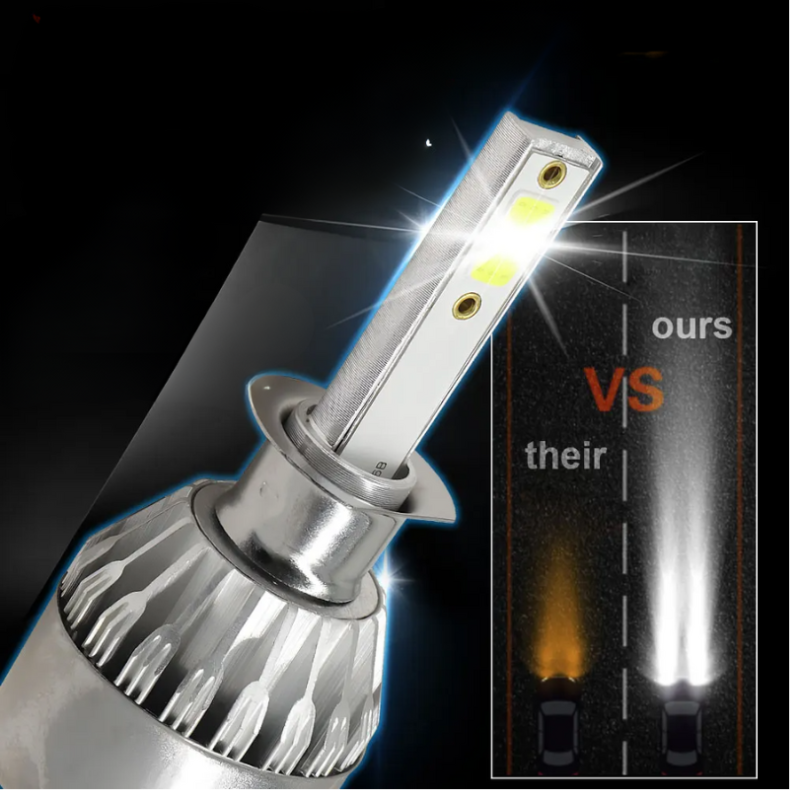 Ledsen™ HeadlightPro 1+1 FREE: High Performance LED Car Head Lights