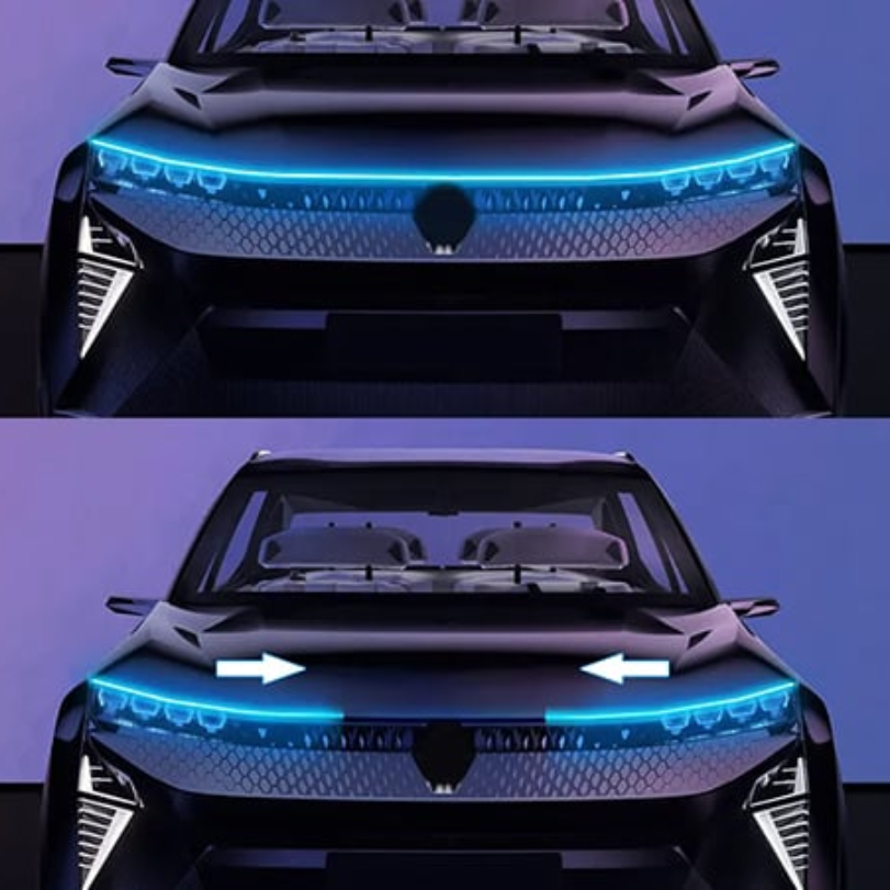 Ledsen™ CarLights - Dynamic LED Car Hood Lights 2M Strip