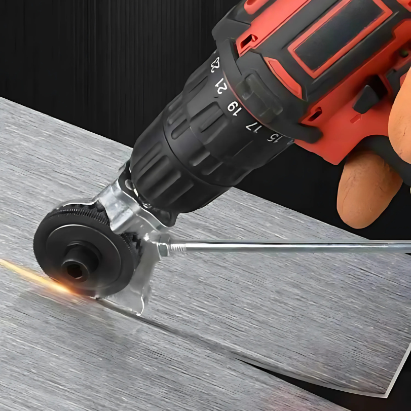 ShearCutter – Electric Drill Attachment Metal Sheet Cutter Universal Set