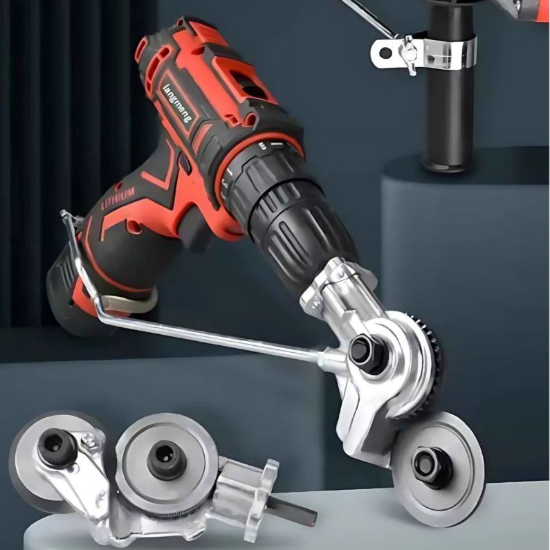 ShearCutter – Electric Drill Attachment Metal Sheet Cutter Universal Set