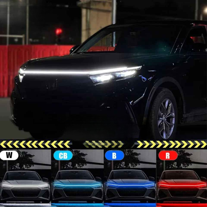 Ledsen™ CarLights - Dynamic LED Car Hood Lights 2M Strip