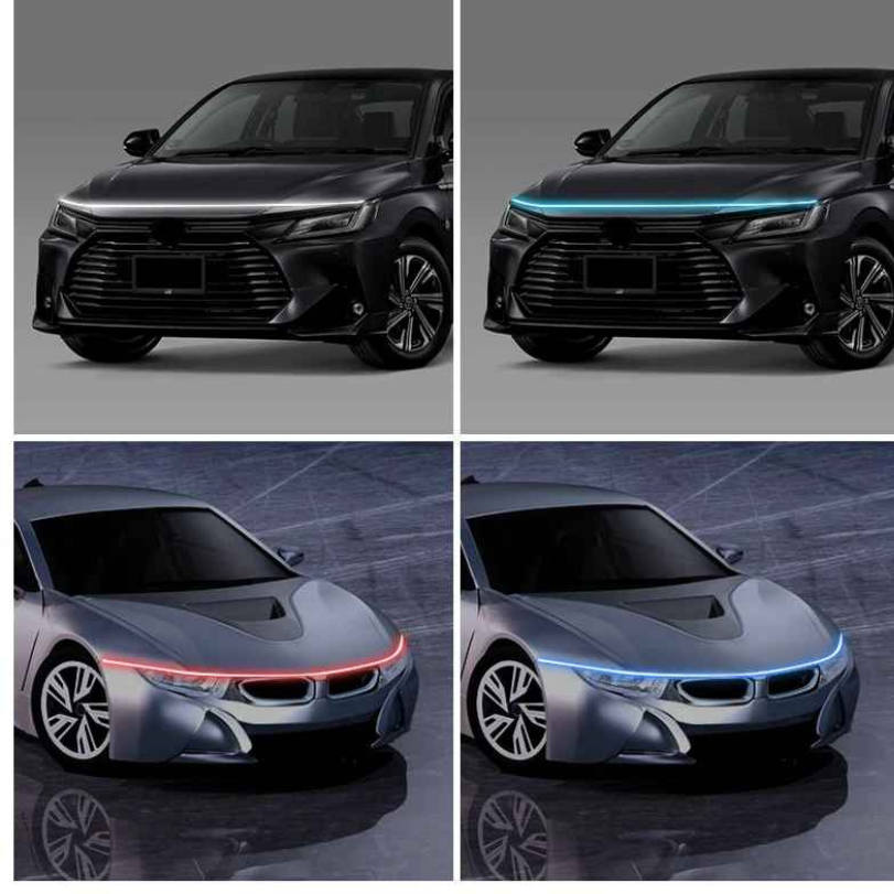 Ledsen™ CarLights - Dynamic LED Car Hood Lights 2M Strip