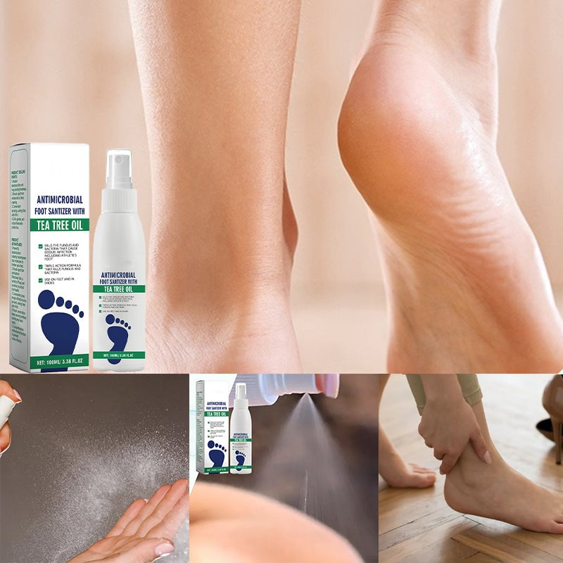 FootCare 1+1 FREE: Antimicrobial Deep Hydration Foot Care Spray