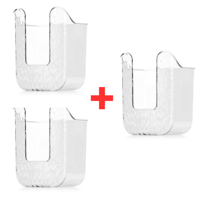 Globetrek° TissueStorage: Punch Free Wall Mounted Tissue Holder
