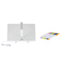 Kletshuts™ NoteBoard: LED Lamp Acrylic Note And Drawing Board